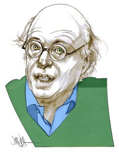 Sennett Richard , 2008 (dibujo digital a lápiz de color) de Dariush Radpour