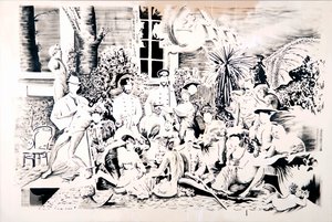 Romanov Flora, 2017 (óleo sobre lienzo)