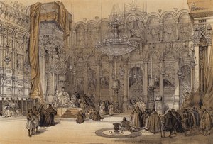 Iglesia Griega del Santo Sepulcro de David (after) Roberts