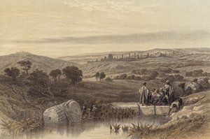 Jerusalén desde el Norte de David (after) Roberts