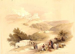 Ruinas de la Iglesia de San Juan, Sabaste de David (after) Roberts