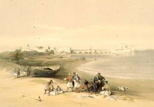 Sarda, antigua Sidón, 28 de abril de 1839, lámina 73 del Volumen II de 