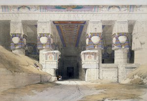 El templo en Dendera, 7 de diciembre