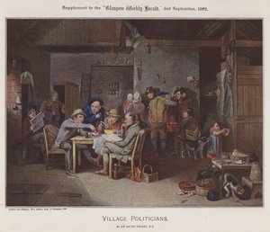 Políticos del pueblo de David (after) Wilkie