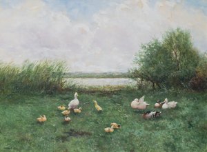 Patos y Patitos de David Adolph Constant Artz