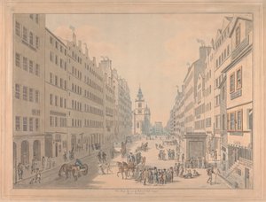 La calle Mayor de Edimburgo desde el este