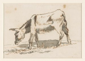 Burro de pastoreo, desde la izquierda de David Alphonse de Sandoz Rollin