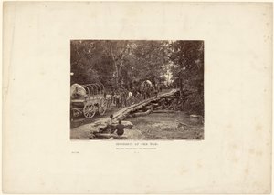 Puente militar sobre el Chickahominy