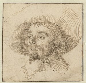 Retrato de Hendrick Cornelisz Vroom (?) de David Bailly (attributed to)