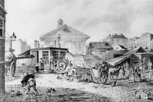 Mercado de Covent Garden, 1824