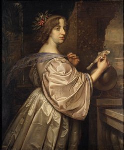 Reina Cristina de Suecia, 1650 de David Beck