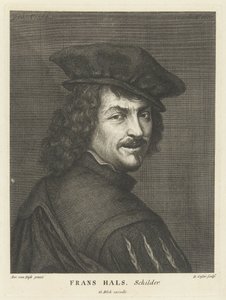 Retrato del pintor Frans Hals de David Coster