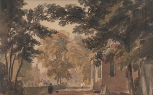 Una calle de Harborne de David Cox