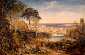 Cartago: Eneas y Acates de David Cox