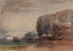 Escenario costero (nº 1 temporal) de David Cox