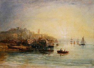 Barcos de pesca en Dover de David Cox