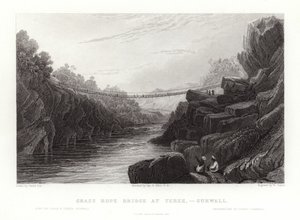 Puente de cuerda de hierba de David Cox