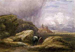 Castillo de Harlech de David Cox