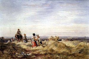 En el campo de heno de David Cox