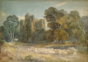Castillo de Kenilworth en Warwickshire de David Cox