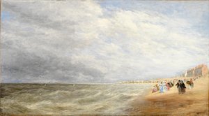 Arenas de Rhyl, 1855 de David Cox