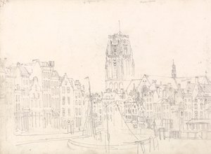 Rotterdam: Iglesia de San Lorenzo de David Cox