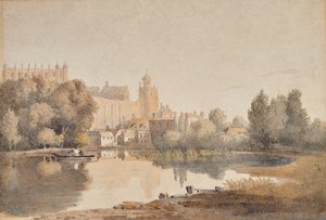 La Torre del Toque de Queda, Windsor de David Cox