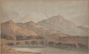 Vista en el norte de Gales de David Cox