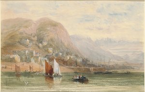 Vista de Barmouth, Gales del Norte de David Cox