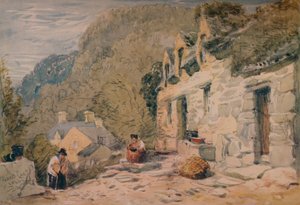 Cabaña de Black Jack, Bettws-y-Coed, 1846 de David Cox the elder