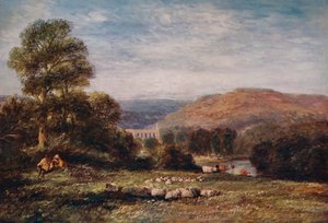 Abadía de Bolton, 1850 de David Cox the elder