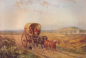 Cruzando el Brezal, 1924 de David Cox the elder