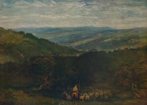 En el parque, Bolton Bridge, c1852 de David Cox the elder