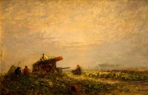 Horticultores de mercado de David Cox the elder