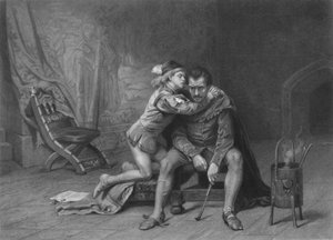 Príncipe Arturo y Hubert Rey Juan de David Desvachez