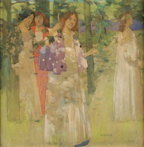 La Procesión de Santa Inés de David Gauld