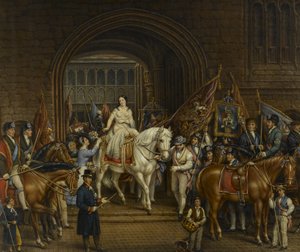 Procesión de Lady Godiva de 1829, 1867 de David Gee