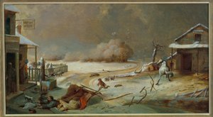 Casa de paso, 1864 de David Gilmour Blythe
