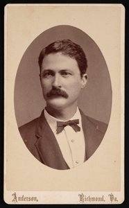 Retrato de George Washington Custis Lee 1832-1913, 1876 de David H. Anderson