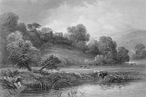 Castillo de Norham de David Hall McKewan