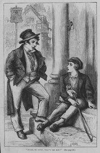 Ilustración para Oliver Twist de Charles Dickens de David Henry Friston