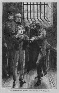 Ilustración para Oliver Twist de Charles Dickens de David Henry Friston