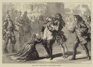 Escena de Amos Clark, en el Queen