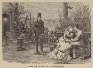 Escena de Bygones, en el Teatro Lyceum