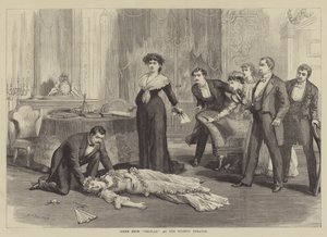 Escena de Dalila en el Teatro Olímpico de David Henry Friston
