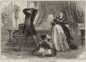 Escena de Fernande, en el Teatro St James de David Henry Friston
