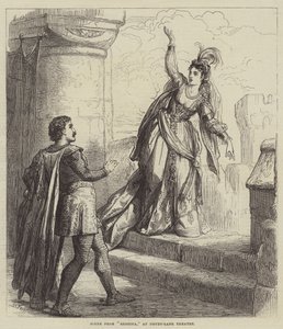 Escena de Rebecca, en el Teatro Drury-Lane