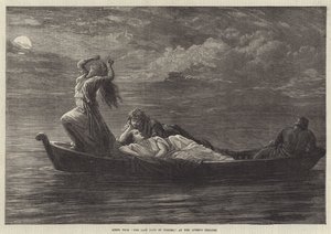 Escena de Los últimos días de Pompeya, en el Teatro de la Reina de David Henry Friston