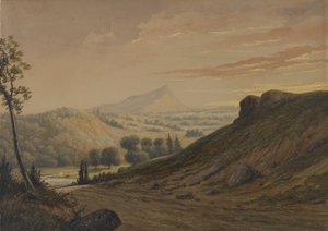 Paisaje de Nueva Inglaterra, c.1850 de David Johnson
