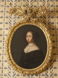Eduviges Leonor, 1636-1715, reina de Suecia de David Klöcker Ehrenstrahl